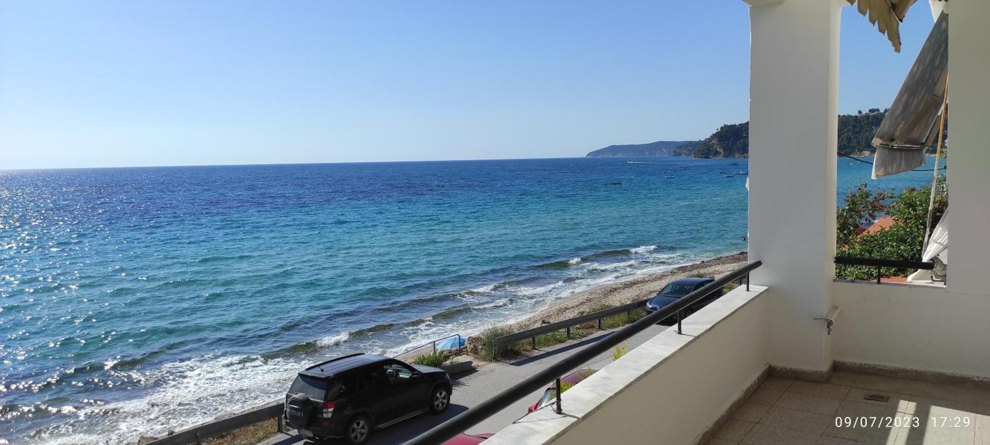Seaside Beach House Siviri Buitenkant foto