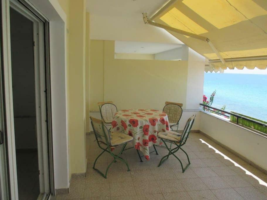 Seaside Beach House Siviri Buitenkant foto