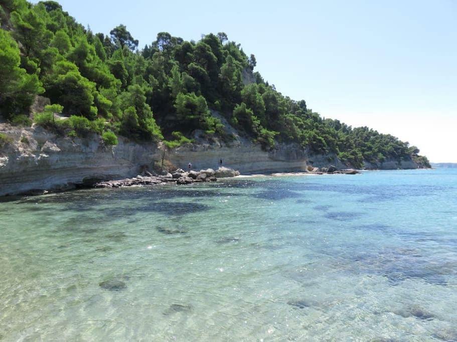 Seaside Beach House Siviri Buitenkant foto
