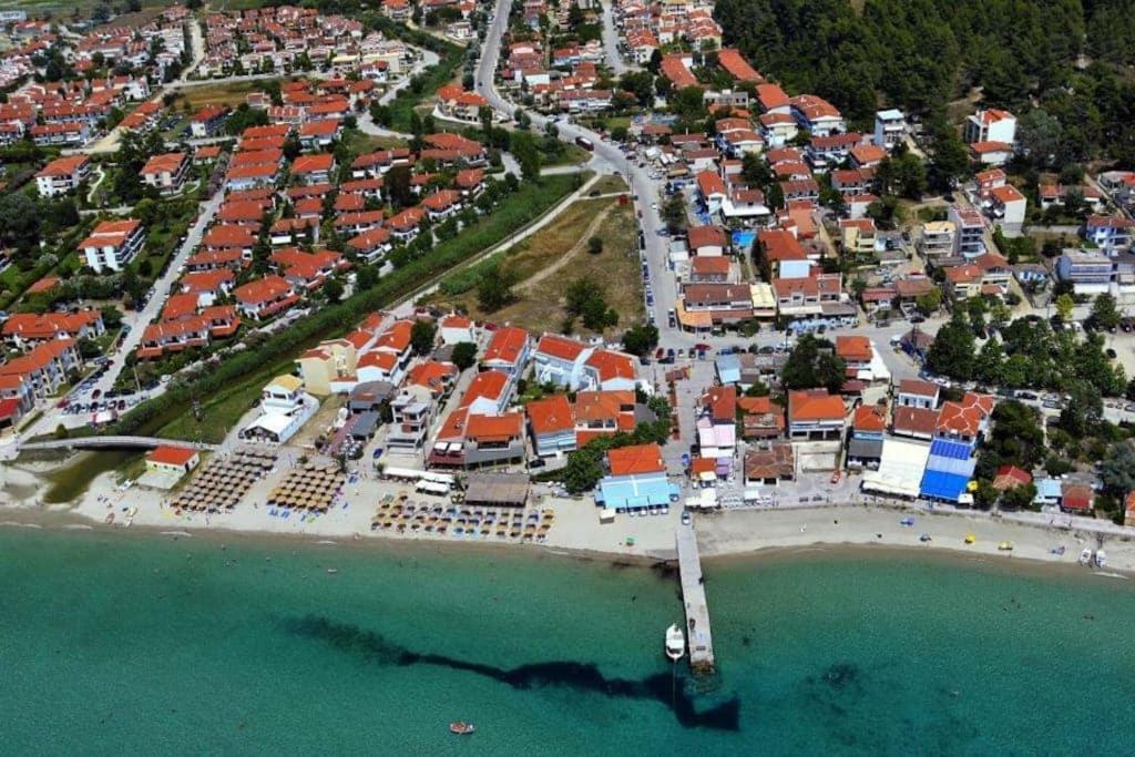 Seaside Beach House Siviri Buitenkant foto