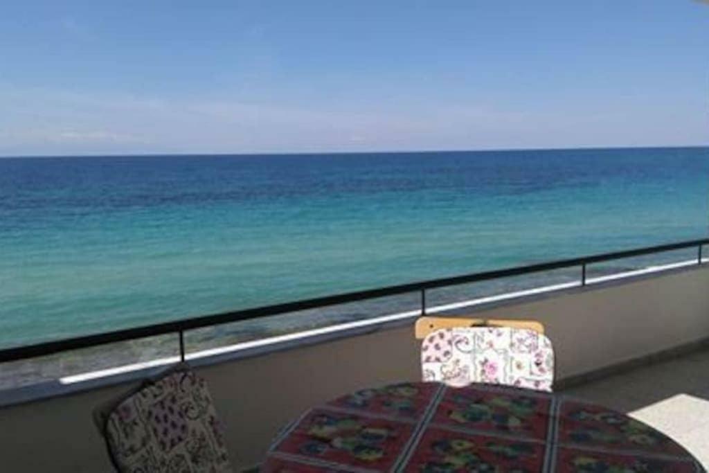 Seaside Beach House Siviri Buitenkant foto