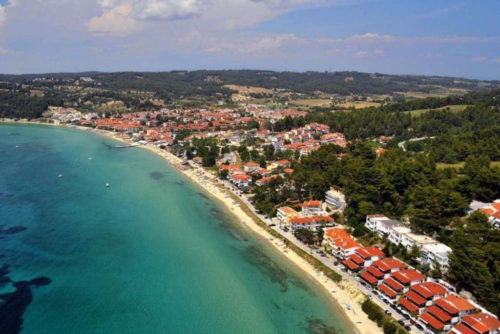 Seaside Beach House Siviri Buitenkant foto