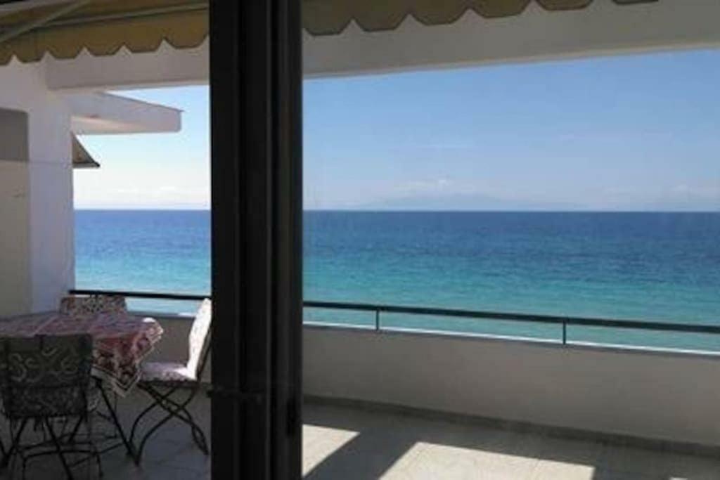 Seaside Beach House Siviri Buitenkant foto