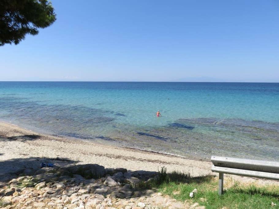 Seaside Beach House Siviri Buitenkant foto